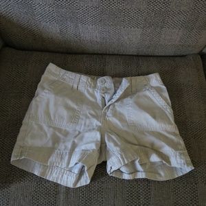 khaki shorts